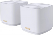 Бесшовный Mesh роутер Asus ZenWiFi XD5 (XD5 (W-2-PK)) AX3000 10/100/1000 компл.:устройство/крепления/адаптер белый (упак.:2шт) от магазина РЭССИ