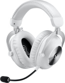 Наушники с микрофоном Logitech G Pro X 2 Lightspeed белый мониторные BT/Radio/3.5mm оголовье (981-001270) от магазина РЭССИ