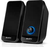 Колонки Sven 320 2.0 черный 6Вт от магазина РЭССИ
