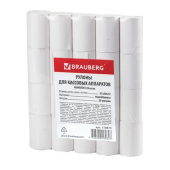 Рулоны для кассовых аппаратов BRAUBERG термобумага комплект 20 шт 110879 от магазина РЭССИ