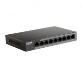 Коммутатор D-Link DSS-100E-9P/B1A 8x100Mb 1G неуправляемый от магазина РЭССИ
