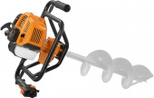 Мотобур Carver AG-152/000 бытовой 2-х такт. 1400Вт 1.9л.с. 52см3 277об/мин (01.003.00022) от магазина РЭССИ