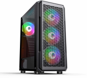 Корпус Accord 3338 черный без БП ATX 1xUSB2.0 1xUSB3.0 1xUSB3.1 audio bott PSU от магазина РЭССИ