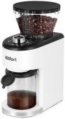 Кофемолка Kitfort КТ-7205 200Вт сист.помол.:жернова вместим.:250гр белый/черный от магазина РЭССИ