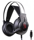 Наушники с микрофоном A4Tech Bloody G437 черный 1.8м мониторные оголовье (G437) от магазина РЭССИ