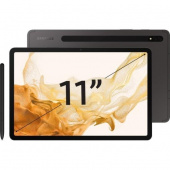 Планшет Samsung Galaxy Tab S8 SM-X706 898 2.99 8C RAM8Gb ROM128Gb 11" TFT 2560x1600 3G 4G ДА Android 12 серый 13Mpix 12Mpix BT GPS WiFi Touch microSD 1Tb 8000mAh от магазина РЭССИ