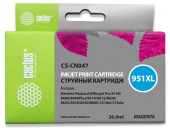 Картридж струйный Cactus CS-CN047 №951XL пурпурный (26мл) для HP DJ Pro 8100/8600 от магазина РЭССИ