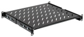 Полка стационарная ITK FS05-800PI-R 1U нагр.:100кг. 19" 800мм черный (упак.:1шт) от магазина РЭССИ