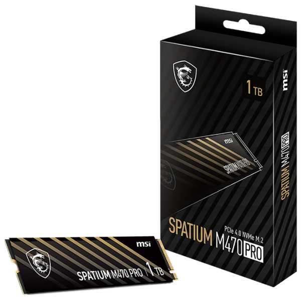 Накопитель SSD M.2 2280 1ТБ M470 PRO, PCIe Gen4x4 NVMe, 3D NAND, 7000/5000 Мб/с от магазина РЭССИ