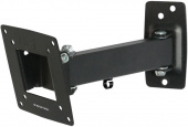 Кронштейн для телевизора Kromax OPTIMA-103 черный 10"-28" макс.25кг настенный поворотно-выдвижной и наклонный от магазина РЭССИ