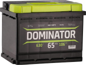 Аккумулятор DOMINATOR 6 СТ 65 Ач 1 L 630 А ССА 565107060 от магазина РЭССИ