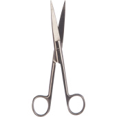 Ножницы с двумя острыми концами REXANT прямые 145мм 12-4925-9 от магазина РЭССИ