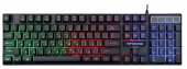 Клавиатура игровая Гарнизон GK-200GL Rainbow USB лазер. гравировка черный антифантомные и "механизированные" клав12 доп ф-ций. каб 15м от магазина РЭССИ