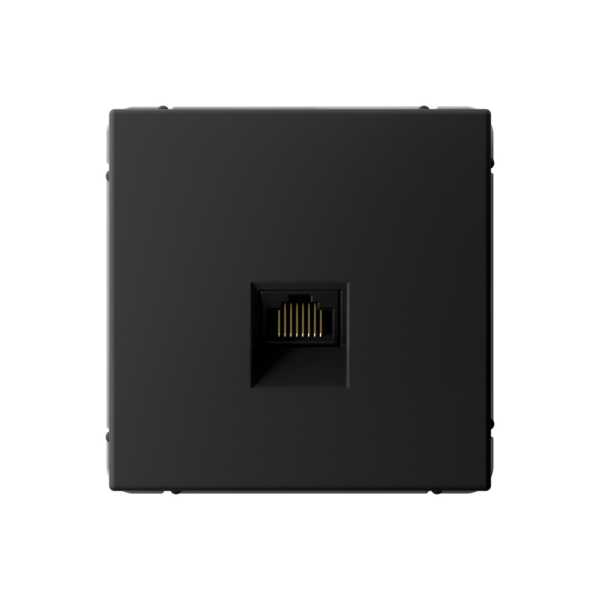 ARTGALLERY розетка компьютерная RJ45, кат. 6A, механизм, карбон от магазина РЭССИ