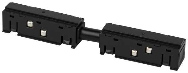 Коннектор питания прямой для магнитной трековой системы NOVA 48V TRM20-PCL-B черный от магазина РЭССИ
