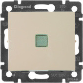 Выключатель Legrand Valena скрыт. 1кл. с подсветкой IP20 слоновая кость (774310) от магазина РЭССИ