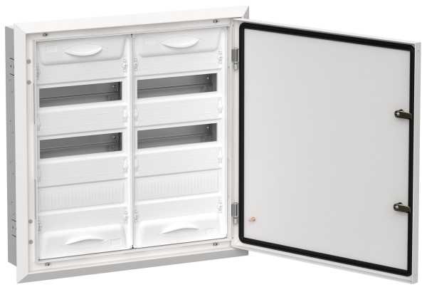 TITAN 5 Корпус металлический ЩРв-72 (2х36) 630х625х130мм IP31 белый (одна дверь) от магазина РЭССИ