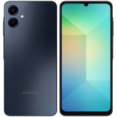 Смартфон Samsung SM-A065F Galaxy A06 128Gb 6Gb черный моноблок 3G 4G 2Sim 6.7" 720x1600 Android 14 50Mpix 802.11 a/b/g/n/ac GPS GSM900/1800 GSM1900 TouchSc microSD max1024Gb от магазина РЭССИ