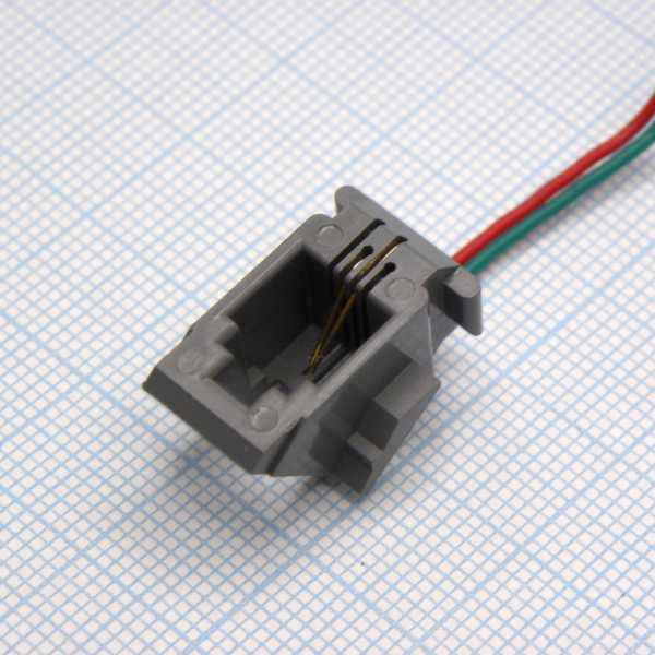 TJ4P2C розетка с проводом  (203) от магазина РЭССИ