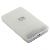 USB 3.0 Внешний корпус 2.5" SATAIII HDD/SSD AgeStar 3UBCP3 (WHITE) USB 3.0 пластик белый безвинтовая конструкция от магазина РЭССИ
