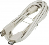 Кабель-удлинитель Ningbo USB A(m) USB A(f) 3м феррит.кольца блистер от магазина РЭССИ
