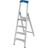 Свободностоящая стремянка Krause STABILO 4 ступеньки 124517 от магазина РЭССИ