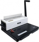 Переплетчик Office Kit B2120N A4/перф.25л.сшив/макс.500л./пластик.пруж. (4.5-51мм) от магазина РЭССИ
