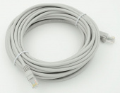 Патч-корд cat5E molded 10м серый RJ-45 (m)-RJ-45 (m) от магазина РЭССИ