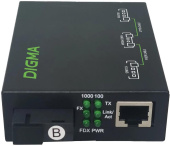 Медиаконвертер Digma DMC-1G53-20BL от магазина РЭССИ