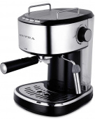 Кофеварка рожковая Supra CMS-1515 850Вт черный/серебристый от магазина РЭССИ