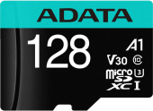 Флеш карта microSDXC 128Gb Class10 A-Data AUSDX128GUI3V30SA2-RA1 Premier Pro + adapter от магазина РЭССИ