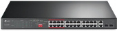 Коммутатор TP-Link TL-SL1226P 24x100Mb 2G 24PoE+ 250W неуправляемый от магазина РЭССИ