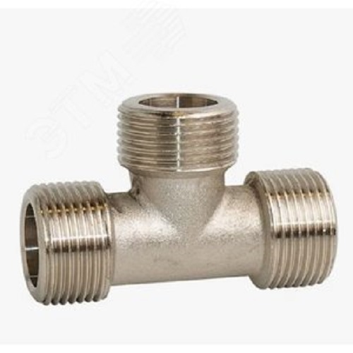 Тройник ННН 1/2'х1/2'х1/2' никелированный от магазина РЭССИ