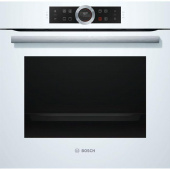 Духовой шкаф Электрический Bosch HBG632BW1S белый/нержавеющая сталь от магазина РЭССИ