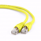 Патч-корд FTP Cablexpert PP6-5M/Y-O кат.6 5м литой многожильный (жёлтый)