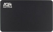 Внешний корпус для HDD/SSD AgeStar 3UB2AX2 SATA I/II/III USB3.0 алюминий черный 2.5" от магазина РЭССИ