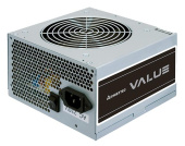Блок питания Chieftec ATX 400W VALUE APB-400B8 80 PLUS WHITE (20+4pin) APFC 120mm fan 3xSATA от магазина РЭССИ