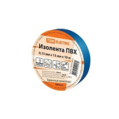 Изолента ПВХ TDM 013x15 мм синяя 10 м SQ0526-0025 от магазина РЭССИ