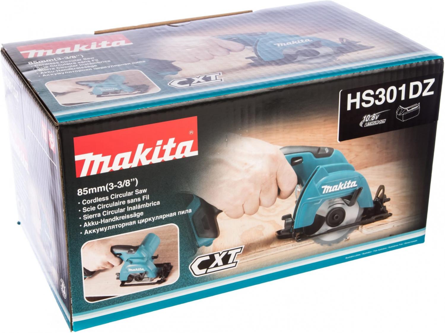 Циркулярная пила (дисковая) Makita HS301DZ (ручная) от магазина РЭССИ