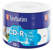 Диск CD-R Verbatim 700Mb 52x bulk (50шт) Printable (43794) от магазина РЭССИ