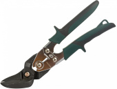 Усиленные ножницы по металлу KRAFTOOL Bulldog левые с выносом 260 мм 2325-L от магазина РЭССИ