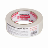Клейкая малярная креппированная лента BRAUBERG 38 мм х 50 м 226427 от магазина РЭССИ