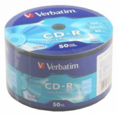 Диск CD-R Verbatim 700Mb 52x bulk (50шт) (43787) от магазина РЭССИ