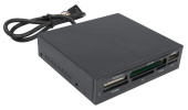 Устройство чтения карт памяти USB2.0 Acorp CRIP200-B черный от магазина РЭССИ