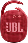 Колонка порт. JBL Clip 4 красный 5W 1.0 BT 15м 500mAh (JBLCLIP4RED) от магазина РЭССИ