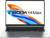 Ноутбук Infinix Inbook Y4 Max YL613 Core i5 1335U 8Gb SSD512Gb Intel Iris Xe graphics 16" IPS FHD (1920x1200) Windows 11 Home silver WiFi BT Cam (71008301550) от магазина РЭССИ
