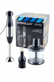 Блендер ERGOLUX Pro ELX-BS02-C72 насадка венчик, чоппер, матовый с черным от магазина РЭССИ