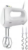 Миксер ручной Braun HM1010WH 400Вт белый от магазина РЭССИ
