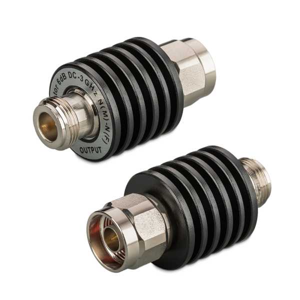 Аттенюатор 6 дБ N-50-6-5 (0-3 ГГц) TWAN-5-3-6 от магазина РЭССИ