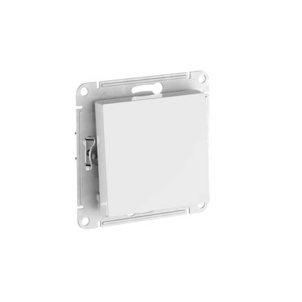 ATLASDESIGN AQUA 1-клавишный ПЕРЕКЛЮЧАТЕЛЬ IP44, сх.6, 10АХ, быстрозажимные клеммы, БЕЛЫЙ от магазина РЭССИ